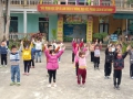 GIỜ THỂ DỤC SÁNG, HOẠT ĐỘNG CỦA CÁC BÉ TRƯỜNG MẦM NON VĨNH TUY